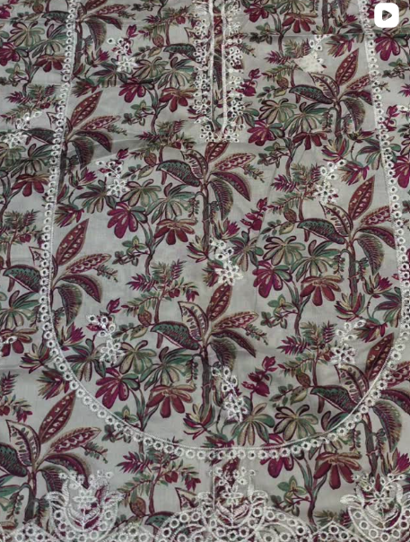 IZEL 3PCS LAWN SUIT