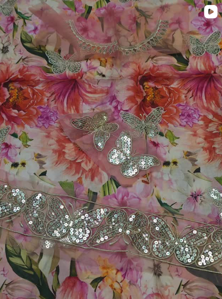 BAROOQUE 3PCS LAWN SUIT