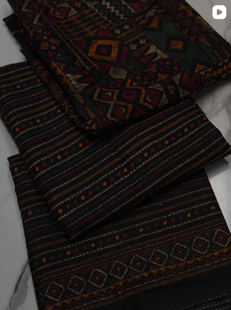 BIN SAEED 3PCS LAWN SUIT