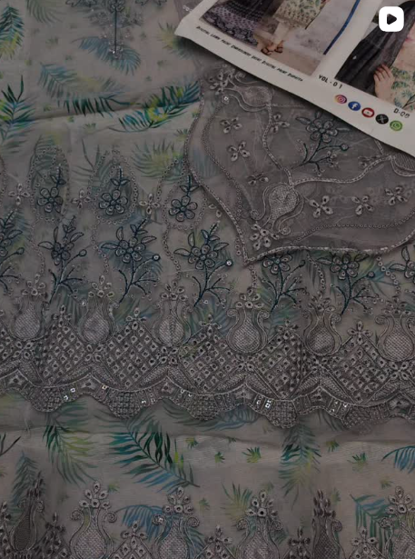 TAWAKAL 3PCS LAWN SUIT