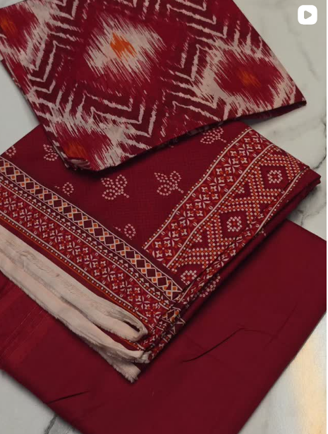 BIN SAEED 3PCS LAWN SUIT