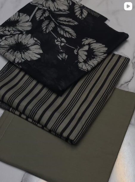 BIN SAEED 3PCS LAWN SUIT