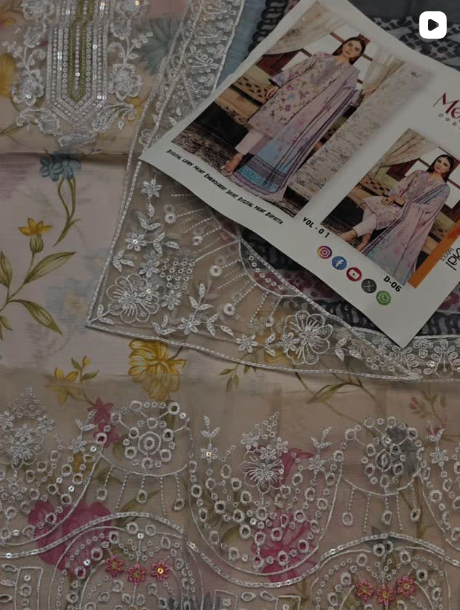 TAWAKAL 3PCS LAWN SUIT