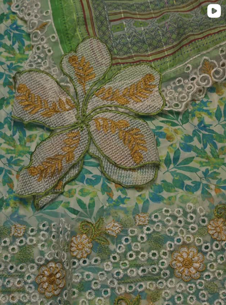 3PCS LAWN SUIT