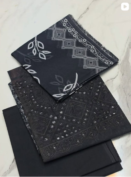 3pcs lawn suit