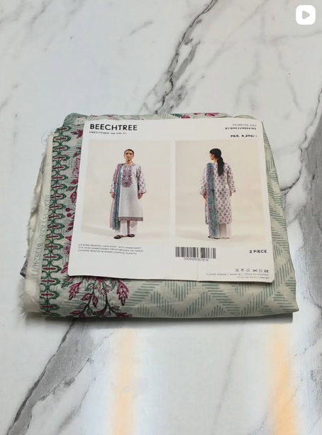 2PCS LAWN SUIT