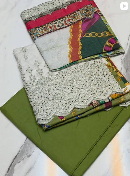 3PCS LAWN SUIT