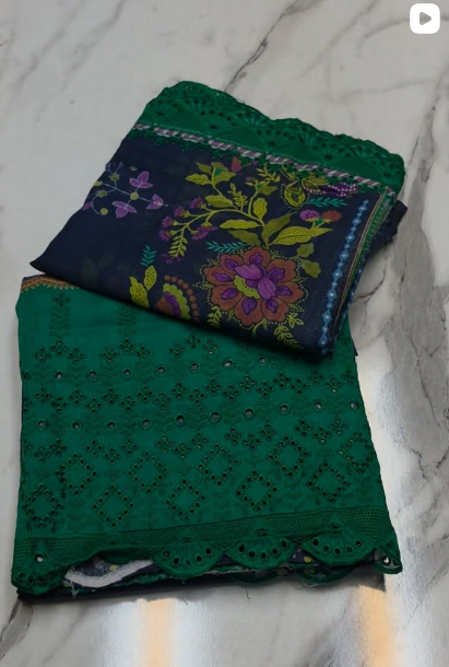 3PCS LAWN SUIT