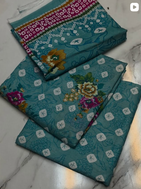 3PCS LAWN SUIT