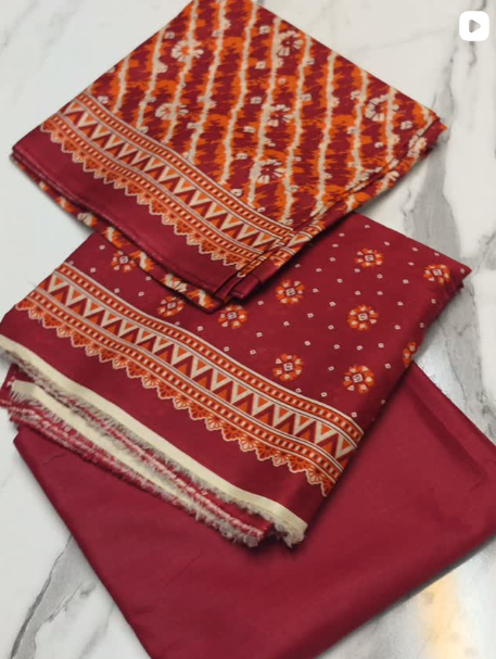 3PCS LAWN SUIT