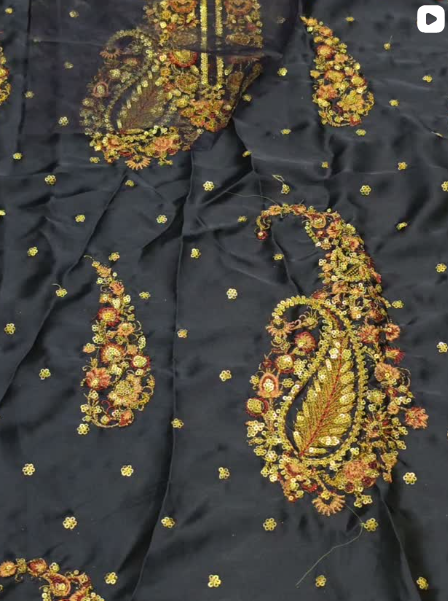2PCS SILK SUIT
