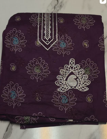 3PCS LAWN SUIT