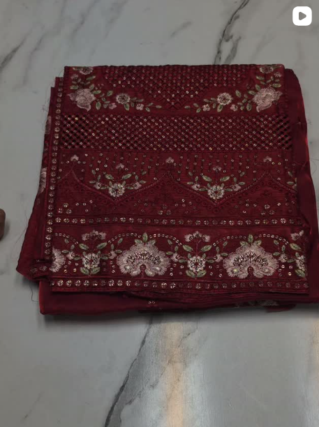2PC SHESHA SILK FANCY SUIT
