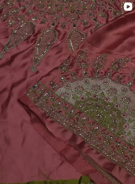 2PC SILK FANCY DRESS