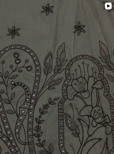 3PC WINTER EMBROIDED DRESS