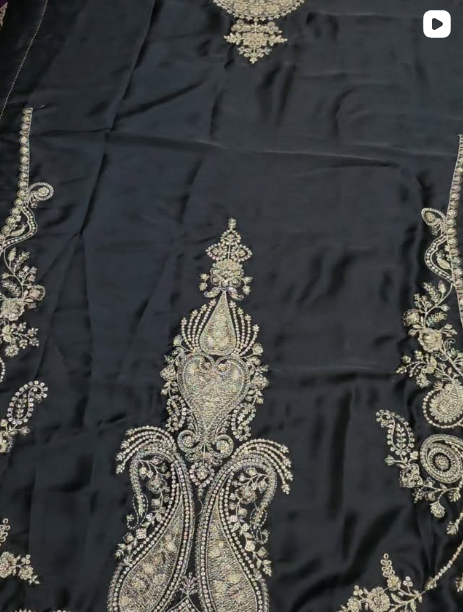 2PC SILK FANCY DRESS