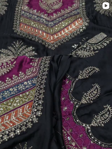 2PC SILK FANCY SUIT