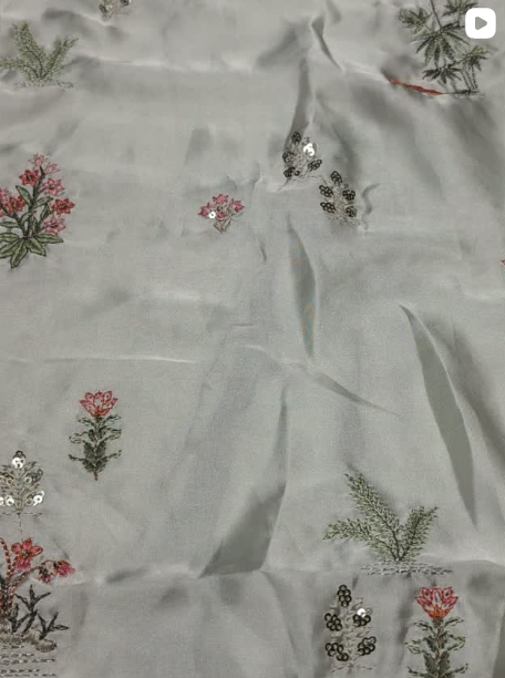 3PC SILK FANCY DRESS