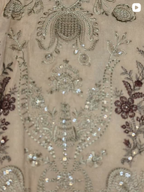 3PC WINTER EMBROIDED DRESS