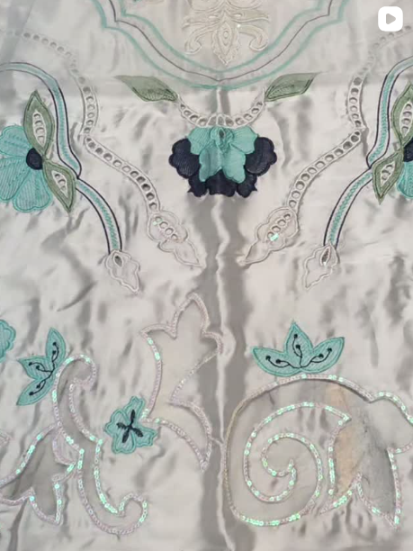 2PC SILK FANCY DRESS