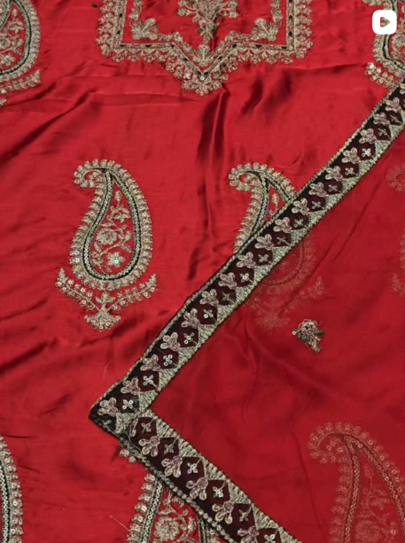 3PC SILK FANCY DRESS