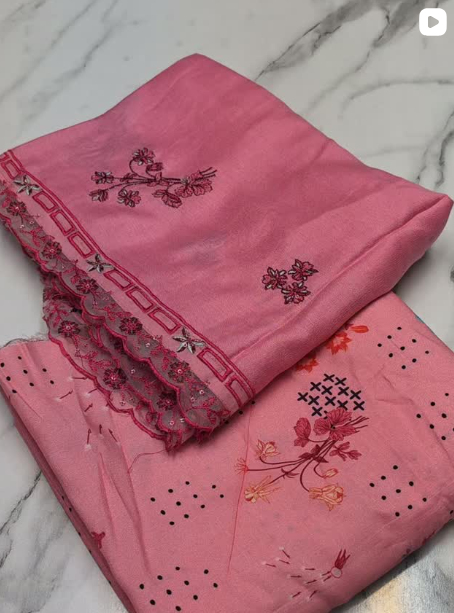 3PC WINTER PRINTED DRESS