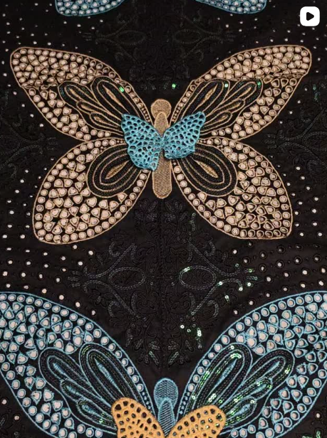 3PC WINTER EMBROIDED DRESS