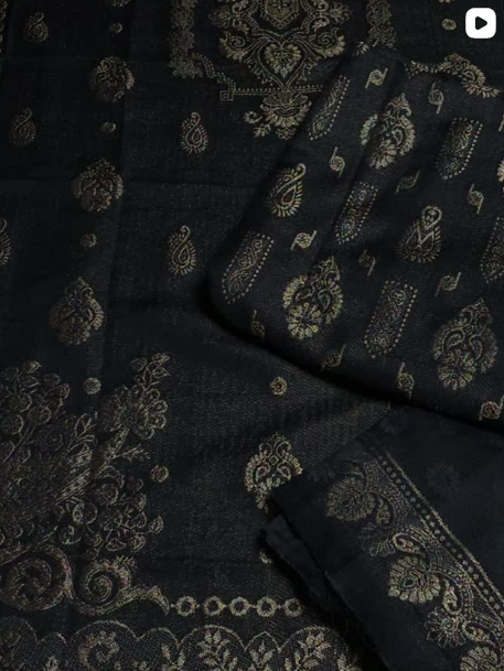 3PC WINTER PASHMINA WHOOL DRESS
