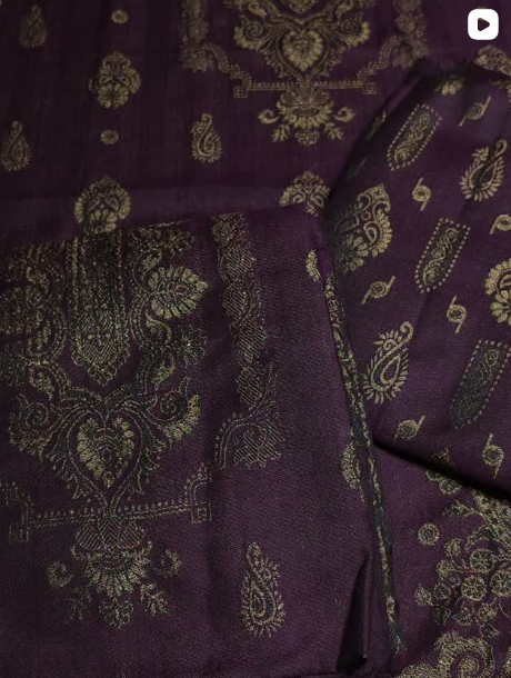 3PC WINTER PASHMINA WHOOL DRESS