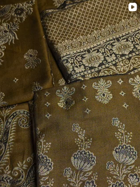 3PC WINTER PASHMINA WHOOL DRESS