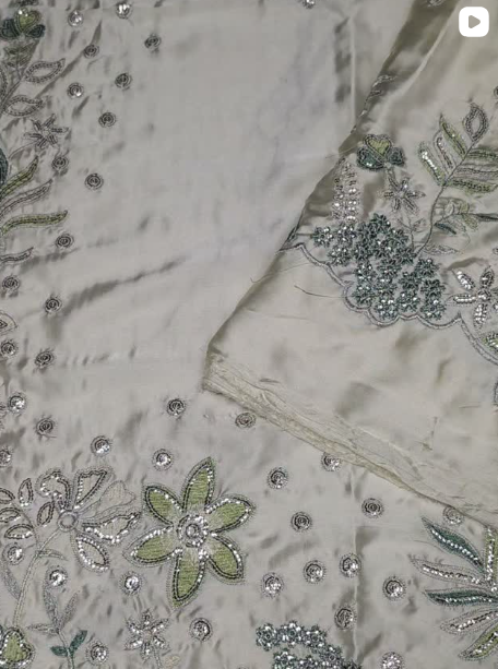 3PC SILK EMBROIDED DRESS