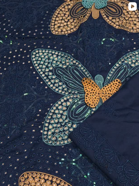 3PC WINTER EMBROIDED DRESS