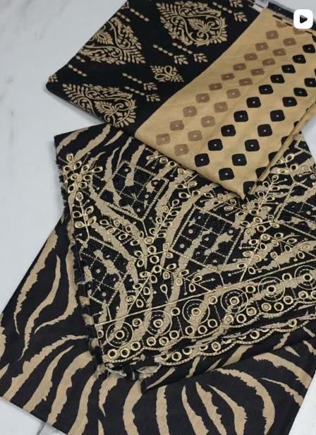 3PC WINTER KHDDER DRESS