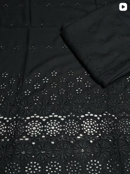 2PC WINTER EMBROIDED DRESS