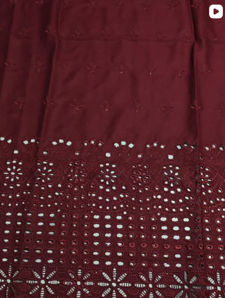 2PC WINTER EMBROIDED DRESS