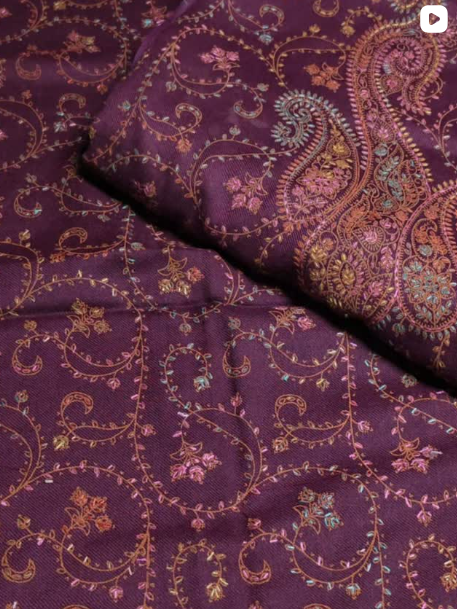 3PC PASHMINA KACHA TANKA DRESS