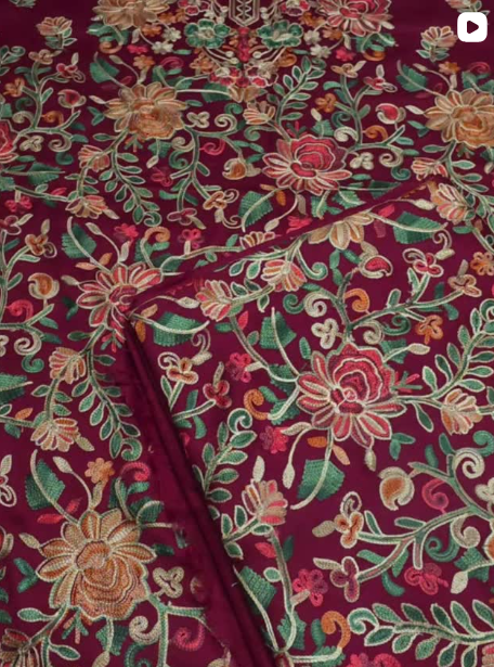 3PC PASHMINA EMBROIDED DRESS